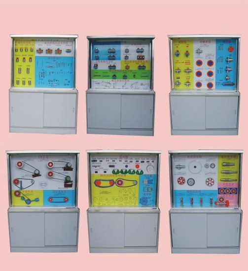 機(jī)械零件陳列柜《機(jī)械零件》陳列柜,教學(xué)陳列柜