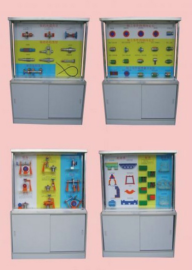 機(jī)械零件陳列柜《機(jī)械零件》陳列柜,教學(xué)陳列柜