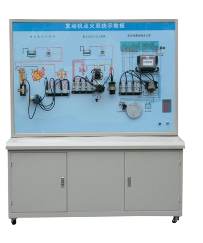 駕校電化教學(xué)示教板,點火系統(tǒng)示教板(圖1)