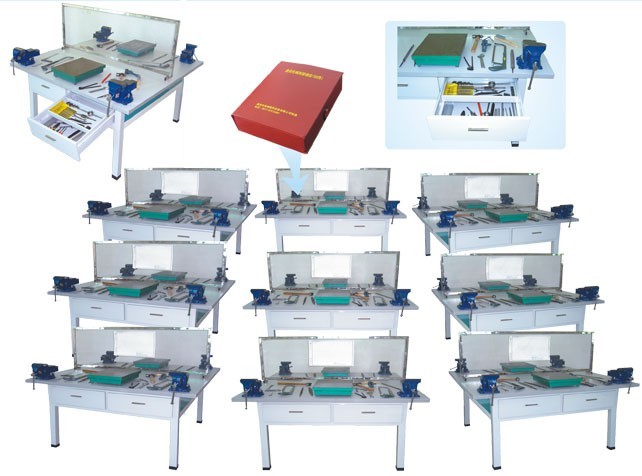 鉗工實訓(xùn)操作臺,鉗工實訓(xùn)臺(圖1)