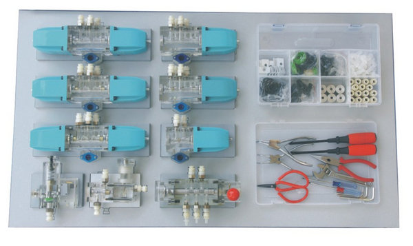 液壓PLC控制實驗系統(tǒng)（鋁槽式）