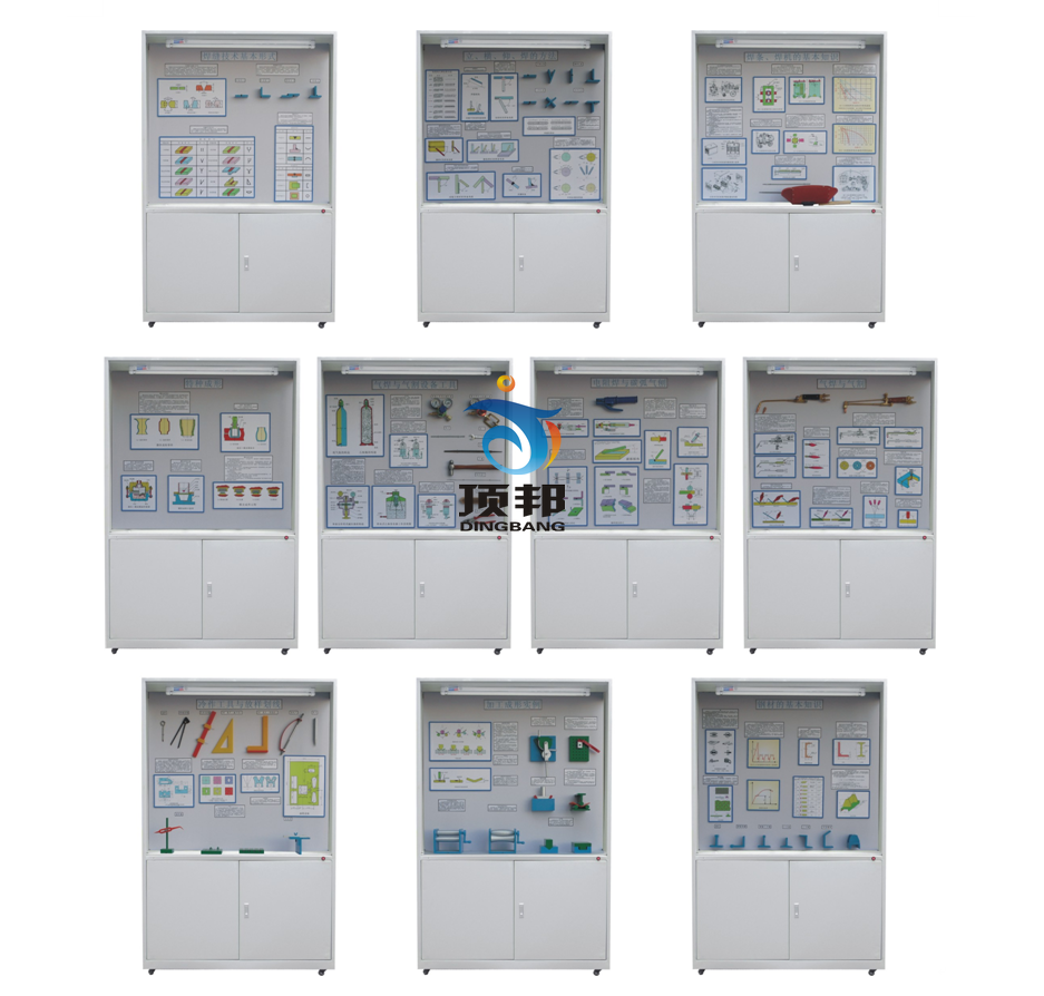 焊工、鉚工工藝學(xué)陳列柜