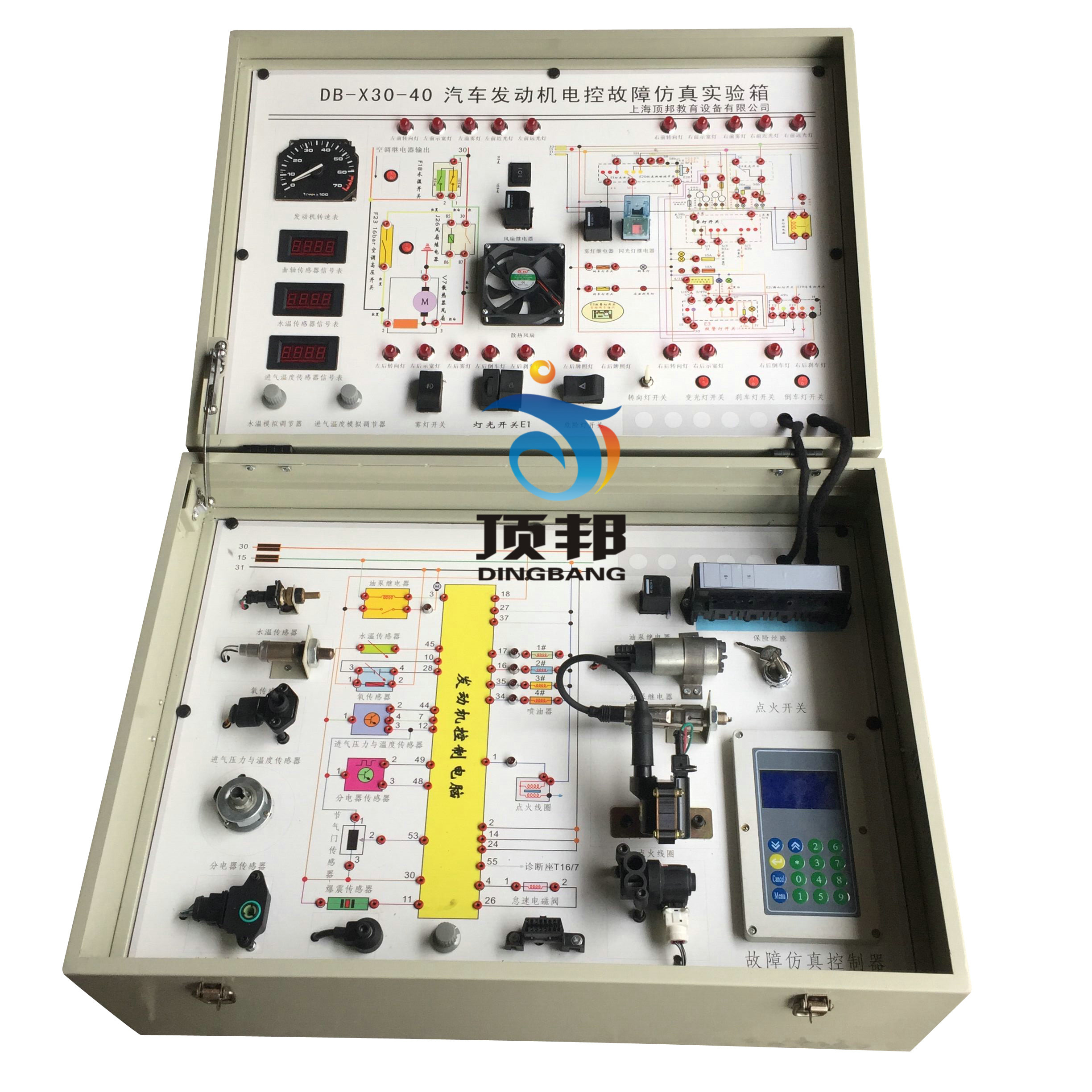 汽車發(fā)動(dòng)機(jī)電控故障仿真實(shí)驗(yàn)箱