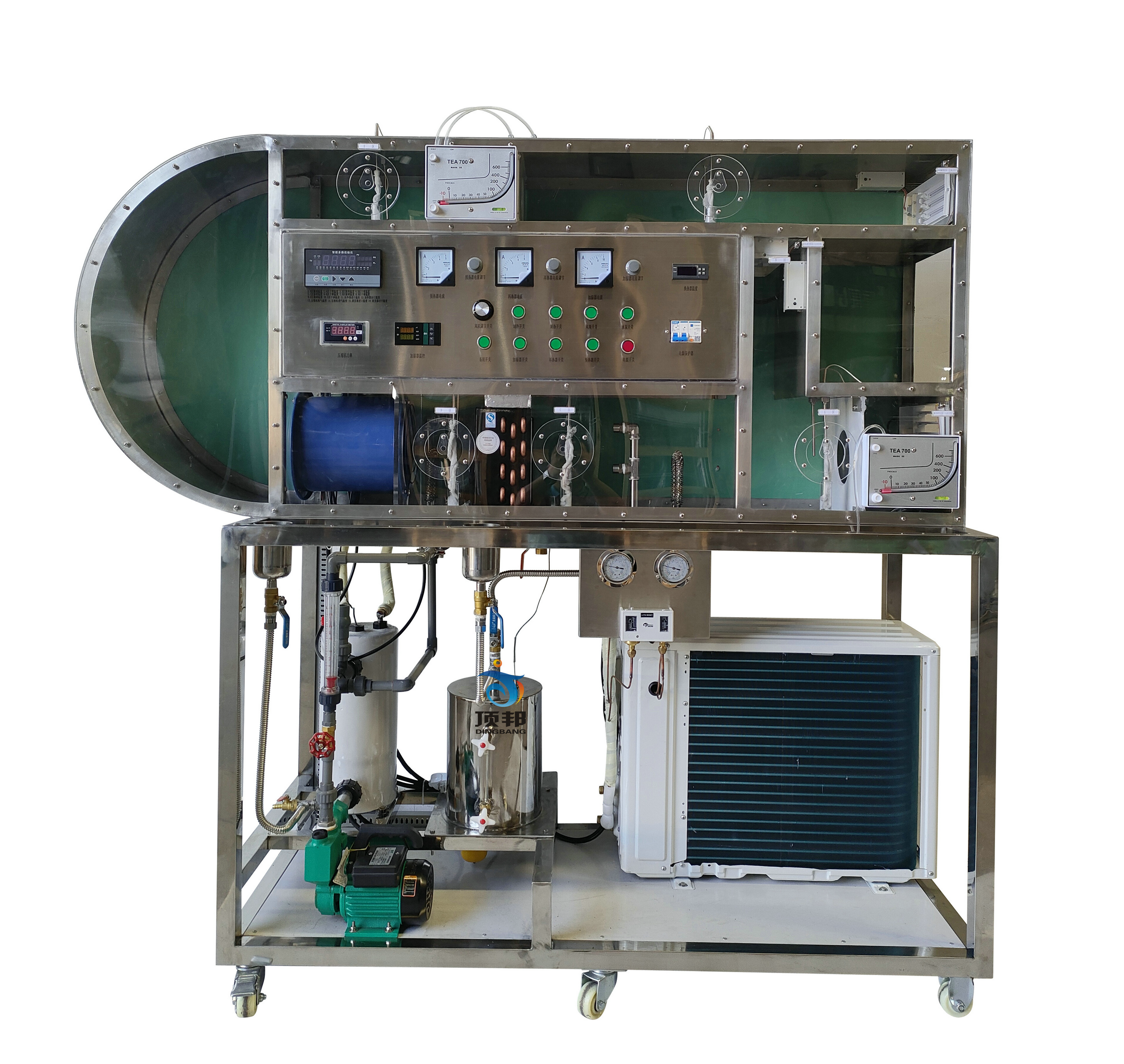 循環(huán)式空調(diào)過程實驗裝置
