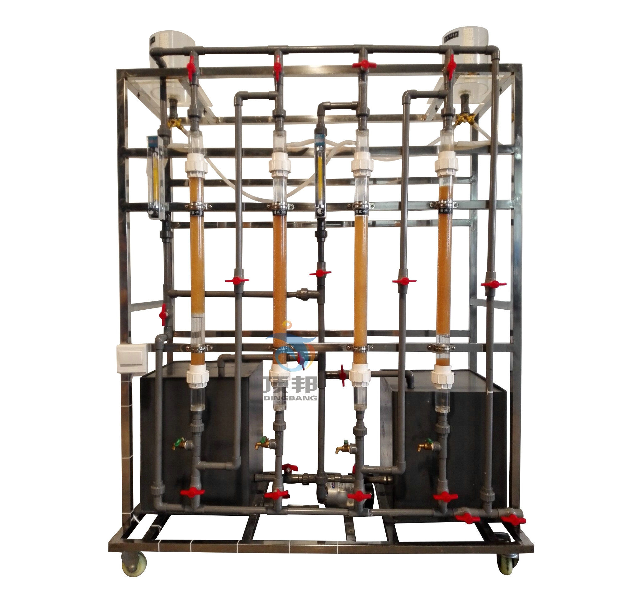 離子交換軟化及除鹽實(shí)驗裝置