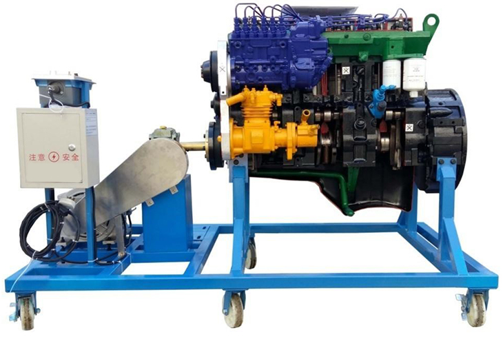 豪沃ZZ1167發(fā)動機(jī)實物解剖原理運行實訓(xùn)臺