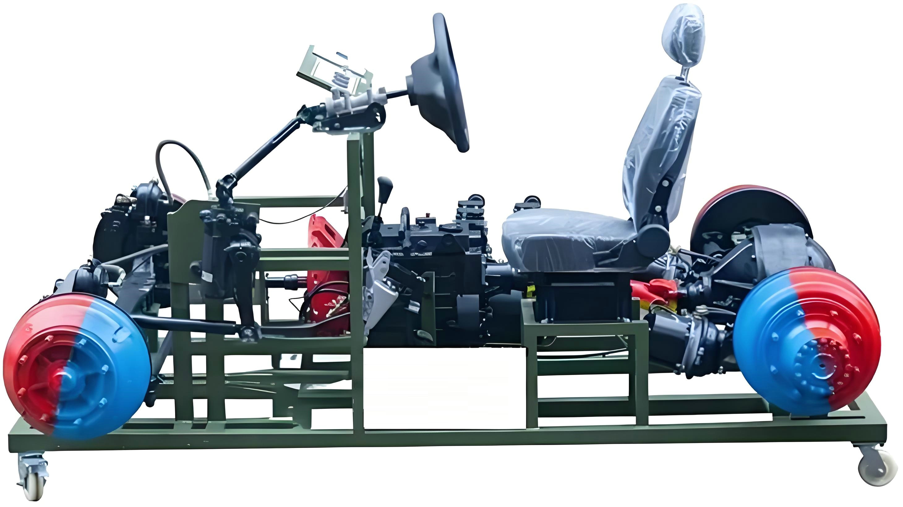 豪沃ZZ1167底盤構(gòu)造實訓(xùn)臺